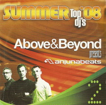 Above &amp; Beyond Presents Anjunabeats SUMMER &#39;08 TOP DJ&#39;S 9 tracks CD - £7.16 GBP