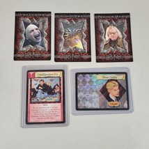 Harry Potter Cards Lot Lord Voldemort Professor Moody and Hungarian Horntails - £7.78 GBP