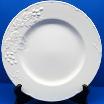 Mikasa Wine Country White Salad Plate 8 1/4&quot; Discontinued in 2002 - £12.06 GBP