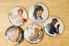 Modern Costume Jewelry American Girls Doll Collection Lot Pinback Buttons - $24.74