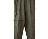 Reel Legends Mens Size L Sage Nylon Marlin Pants Zip Off Nylon Pants nwts - £21.20 GBP