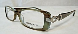 New Jones New York J738 51 17 135 Aqua Brown Eyeglasses - $96.89