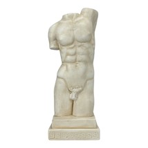 Nude Male Body Torso Greek Statue Sculpture Erotic Art Cast Stone - £41.38 GBP