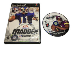 Madden NFL 2002 Sony PlayStation 2 Disk and Case - £4.32 GBP