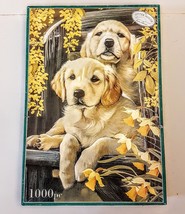 Otter Creek 1000 pc Jigsaw Puzzle YELLOW LABRADOR RETRIEVER Puppy Dogs C... - £13.94 GBP