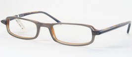 Vintage AW18 Blue /Brown Unique Rare Eyeglasses Glasses Frame 49-19-140 (Notes) - $49.50