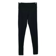 Victoria Sport Athletic Leggings Womens size 8 Yoga Pants Black Pockets - £17.97 GBP