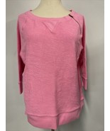 Lauren Jeans Co. Ralph Lauren Pink Cotton Sweater, Women&#39;s Size L - £11.22 GBP