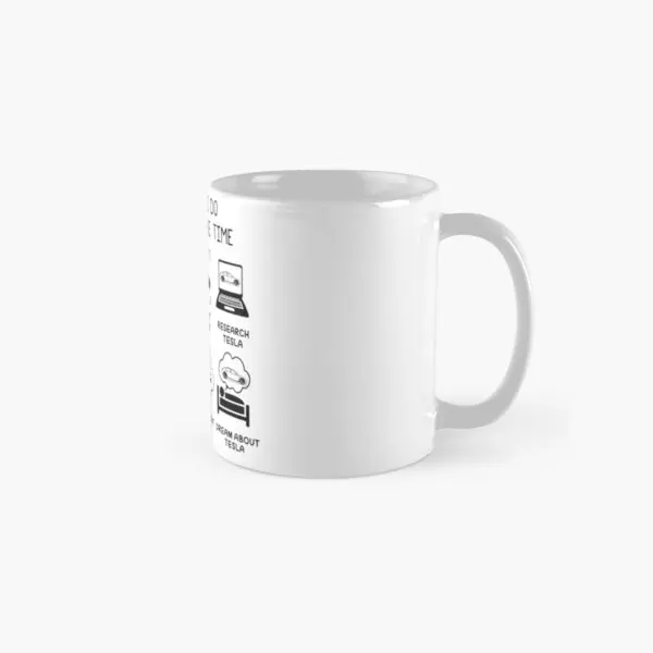 Tesla Is Life Mug Cup Drinkware Tea Coffee Gifts - $19.99