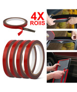 4 Rolls/ Pack Double Sided Tape Auto Stickers Glue Car Acrylic Foam Adhe... - £14.06 GBP