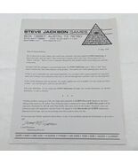 Steve Jackson Games May27 1998 Retailer INWO SubGenius Marketing Directo... - €8,24 EUR