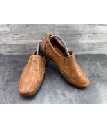 Pikolinos Loafers Men 8 M San Telmo Shoes Brown Leather Slip On Comfort - $37.44