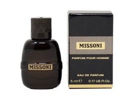 Missoni Parfum Pour Homme Edp 5ml .17fl Oz Cologne Mini New In Box - £8.56 GBP