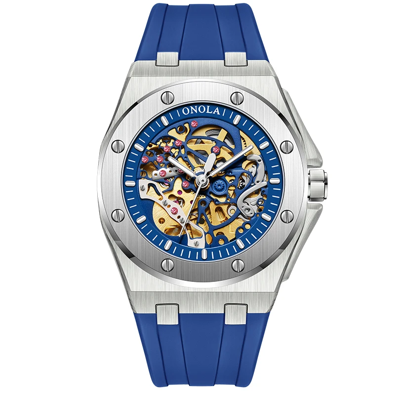 Watch Top Brand Luxury Sports Men Wristwatch Waterproof Automatic Mechan... - £48.30 GBP