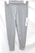 Girls' Size Large (10/12)  Cozy Lined Leggings - Cat & Jack- Heather Gray image 2