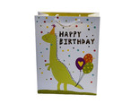 Viola Happy Birthday Dinosaur Gift Bag  12 Inches Tall - $13.74