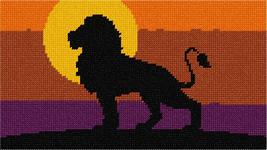 Pepita Needlepoint kit: Lion is The King, 10&quot; x 6&quot; - £39.44 GBP+