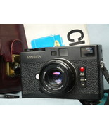 Minolta CLE Rangefinder Camera c/w Leica Fit M Rokkor 40mm f2 Cased+Ins TESTED - £721.16 GBP