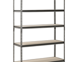 Storage Rack 5 Adjustable Shelves Steel Garage Home Metal Shelf Unit Hea... - £104.40 GBP