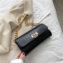  Alligator Women Handbag Female 2022 New Vintage Designer  Pattern Fashion  Chai - £22.57 GBP