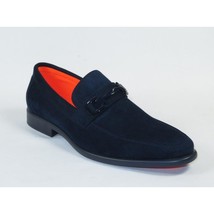 Men's TAYNO Shoes Soft Micro Suede Slip-on Loafer THE CAPRIO S Navy image 2