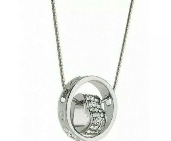 Primary image for Elements Love Promise Necklace with Swarovski Crystals NEW
