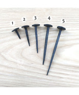 Thin Hand Forged Iron Nails Different Sizes,  black Iron - $4.72 CAD+