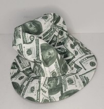 100 Dollar Bill Bucket Hat Cap - £6.65 GBP