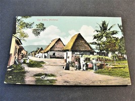 San Pedro, Honduras - Tarjeta Postal -1900s Unposted Postcard. RARE. - £33.87 GBP