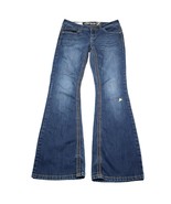 Seven7 Jeans Womens 6 Blue Mid Rise Bootcut Medium Wash Pocket Denim Pants - $29.68