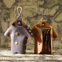 Unique Clothes Button Closure Design Car Key Case Holder - $32.98