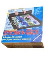 Ravensburger Puzzle Stow and Go Storage System Roll Up Mat 46x26 1500 Pcs NEW - £11.44 GBP