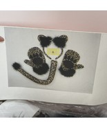 Claires Leopard Costume Kit Cat Kitty Plush Tail Ears and Paw Hands NOS 2014 - $13.81