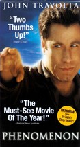 Phenomenon [VHS 1997] 1996 John Travolta, Kyra Sedgwick, Forest Whitaker - £0.88 GBP