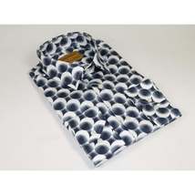 Men 100% Cotton Sports Shirt CIERO MONTERO Turkey Dress/Casual #4319-06 Midnight image 4