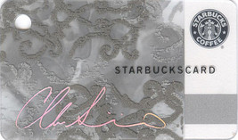 Starbucks 2009 Elegant by Christian Siriano Mini Gift Card New No Value - $6.99
