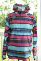 The North Face Youth Novelty Flurry Wind Hoodie Jacket Costal Stripe Tea... - $39.99