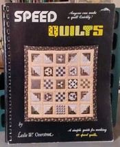 Speed Quilts Leslie Overstreet Make 60 Quilts Pattern Book Spiral Bound ... - $18.53