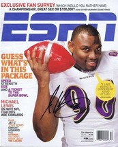 Adalius Thomas Signed 2006 ESPN Full Magazine Ravens Patriots - £38.78 GBP