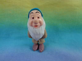 Vintage Mattel 1993 Disney Snow White Sleepy Dwarf PVC Figure Cake Toppe... - $2.22