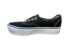 VANS Trainers Stylish Modern Minimalistic Casual Black Size US 5.5 50835... - £54.62 GBP