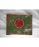 Old Vintage 30s Lucky Strike Cigarettes Litho Tin Case Flat Fifties Smok... - £10.11 GBP