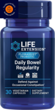 Life Extension FLORASSIST Daily Bowel Regularity, 30 Vegetarian Capsules  - $30.94