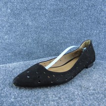 Corso Como  Women Flat Shoes Black Leather Slip On Size 9 Medium - £19.78 GBP