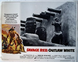 SAVAGE RED OUTLAW WHITE ~ The Great Gundown, Card 4, 76/16, 1975 ~ LOBBY... - £9.36 GBP
