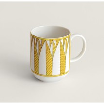 Hermes Soleil d&#39;Hermes Mug Cup yellow coffee tea No.2 - £295.06 GBP