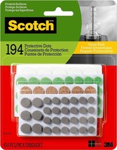 3M Scotch Protective Dots to Protect Surfaces &amp; Furniture Value Pack 194... - $9.11