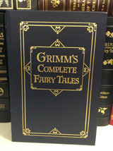 Grimm&#39;s Complete Fairy Tales - blue leather-bound - Very Good - £35.97 GBP