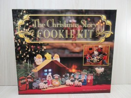 The Christmas Story Nativity Scene Cookie Kit 9 cookie cutters w/ book - £9.74 GBP