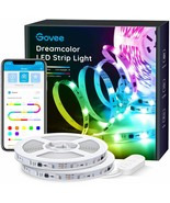 32.8Ft Smart LED Lights Strip RGBIC with Music Sync, Govee APP 32.8Ft, R... - £70.54 GBP